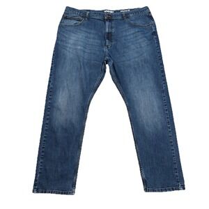 Wrangler Athletic Fit Straight Leg Jeans 40x29 Medium Wash Men's Jeans